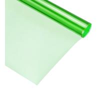 sourcing map Filtro de gel de iluminación de 39.4 x 39.4 pulgadas, hoja de corrección de color verde claro para estudio fotográfico, luz de cabeza roja, paquete de 4