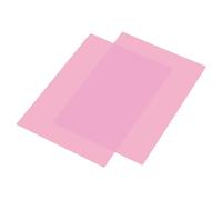 sourcing map Filtro de luz de gel rosa transparente para corrección de iluminación, 11 x 8.5 pulgadas, hojas de plástico para películas, fotos, vídeos, fiestas, paquete de 10