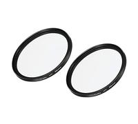 sourcing map Filtros de lente UV, 58 mm, filtro de lentes de protección multicapa delgada para accesorios de fotografía de cámara, paquete de 2