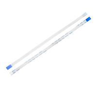 sourcing map Flexible Plano Cable, 8 Pasadores 0.5mm Paso 150mm FPC FFC Flexible Cinta Cable para LCD TV Coche Audio DVD Reproductor Laptop 20uds (B Tipo)