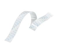 sourcing map Flexible Plano Cable Extensión Cinta Cables 18 Pasadores 1,0mm Paso 300mm para 3D Impresora, Bricolaje, Cámara, Pantalla y DVD Reproductor Conector A Tipo Paquete de 5