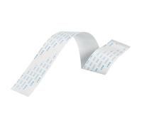 sourcing map Flexible Plano Cable Extensión Cinta Cables 20 Pasadores 1,0mm Paso 200mm para 3D Impresora, Portátil, Cámara, Pantalla y DVD Reproductor Conector A Tipo Paquete de 5