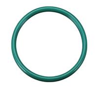sourcing map Flúor Caucho Tóricas Juntas, 50mm OD 43,8mm ID 3,1mm Ancho FKM Sello Junta para Maquinaria Plomería, Verde, Paquete de 1