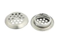 sourcing map Fregadero De Cocina De Acero Inoxidable Filtro 25mm 2 Piezas Tono Plateado