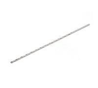 sourcing map Fresadora helicoidal de vástago recto de 4 mm x 250 mm para taladro eléctrico