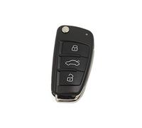 sourcing map Carcasa funda de Fob 3 Botones Llave de Coche para Audi A3 A4 A6 Q7 TT