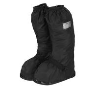 sourcing map Funda impermeable para zapatos, antideslizante, de PVC, para lluvia, con hebilla de correa de cremallera, para mujer, para exteriores, Black, S (US4)
