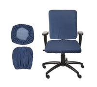 sourcing map Funda para silla de oficina, funda elástica para sillas de escritorio de oficina en casa, color azul marino