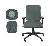 sourcing map Funda para silla de oficina, funda elástica para sillas de escritorio de oficina en casa, color gris oscuro