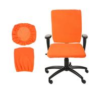 sourcing map Funda para silla de oficina, funda elástica para sillas de escritorio de oficina en casa, color rojo