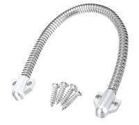 sourcing map Funda protectora flexible para cable de transferencia de energía con extremos, 400 mm x 11,2 mm, color blanco