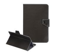 sourcing map Funda universal para tablet de 9 pulgadas, funda protectora de piel sintética para tablet con pantalla táctil de 9.0 a 9.7 pulgadas, color negro