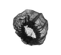 sourcing map Fundas desechables para micrófono, no tejidas, color negro, para micrófono de mano, paquete de 50