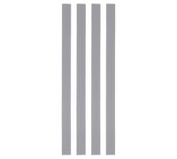 sourcing map Fundas protectoras silenciosas para ruedas de equipaje, antirruido, para maletas de equipaje o sillas de oficina, gris, S