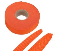 sourcing map Fundas trenzadas para cables de 18 m, funda de tela termorretráctil, PET expandible de 1 1/4 pulgadas, 60 pies, color naranja, relación 2:1, protector de cable termorretráctil para