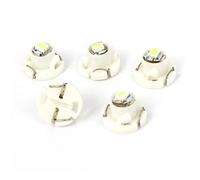 sourcing map Furgoneta Coche 1 LEDs Blanco 3020SMD T4,2 Bombillas de Tablero Panel
