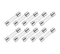 sourcing map Fusible de vidrio de retardo de tiempo de 15 A, 250 V, 5 x 20 mm, certificado UL, fusible de soplado lento para electrodomésticos (paquete de 10)