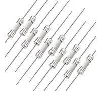 sourcing map Fusibles de Cerámica de Acción Lenta de Conductor Retardo de Tiempo 5mm x 20mm 250V T2.5A 10uds