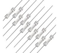 sourcing map Fusibles de Cerámica de Acción Lenta de Conductor Retardo de Tiempo 5mm x 20mm 250V T6.3A 10uds