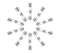 sourcing map Fusibles de Cerámico Cartucho 16A 500V 6x30mm Fusibles Cerámicos de Acción Rápida Reemplazo para Amplificador Energía Ahorro Lámpara Balastro 10uds