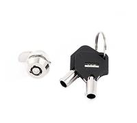 sourcing map - Gabinete Armario Cajón Buzón 11,5 mm cuarto de vuelta Cam Lock + Keys