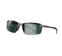sourcing map Gafas de sol deportivas polarizadas para ciclismo, para hombre, bicicleta de montaña, conducción, pesca, correr, color gris pistola/verde
