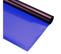 sourcing map Gel Color Filtro Papel Poliéster Película 40x50cm Azul 82 para Foto Estudio Rojo Cabeza Luz, Paquete de 4