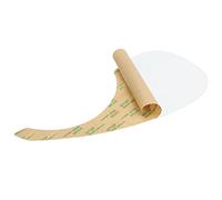 sourcing map Golpeador para Guitarra Acústica Autoadhesivo, Piezas para Guitarra Acústica-Eléctrica para Diestros de 41 Pulgadas, Forma de Gota de Agua Larga, Transparente