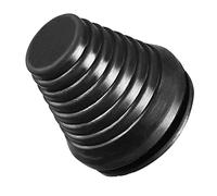 sourcing map Goma Ojal para Cable Proteger Gruesa Placa Cónica Montaje Diámetro 30mm 6uds