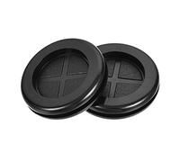 sourcing map Goma Ojal Redondo Doble Cara Montaje Diámetro 30mm para Cable Protección 20Uds