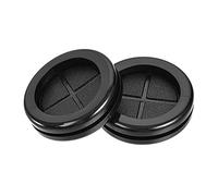 sourcing map Goma Ojal Redondo Doble Cara Montaje Diámetro 42mm para Cable Protección 4Uds