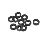 sourcing map Goma Plana Arandelas 12mm OD 7mm ID 3mm Grosor para Grifo Tubería Agua Manguera, Paquete de 10
