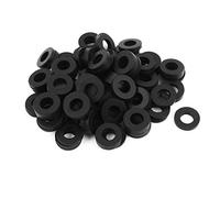 sourcing map Goma Plana Arandelas 19mm OD 10mm ID 3mm Grosor para Grifo Tubería Agua Manguera, Paquete de 100