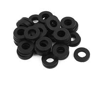 sourcing map Goma Plana Arandelas 19mm OD 10mm ID 3mm Grosor para Grifo Tubería Agua Manguera, Paquete de 50