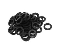 sourcing map Goma Plana Arandelas 24mm OD 16mm ID 3mm Grosor para Grifo Tubería Agua Manguera, Paquete de 50