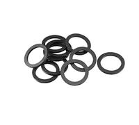 sourcing map Goma Plana Arandelas 40mm OD 30mm ID 3mm Grosor para Grifo Tubería Agua Manguera, Paquete de 10