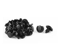 sourcing map Grapa Remache Guardabarros Blanco 7Mm 15Pcs Para Automóviles