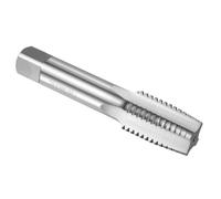 sourcing map Grifo cónico de mano de 1-3/20.3 cm-6 BSW estilo cónico grifos de flauta recta tornillo roscado herramienta de rosca de acero de alta velocidad HSS6542