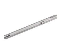 sourcing map Grifo Extractores M5/8-10# (Métrico/Pulgadas), 3 Flautas Roto Pelado Tornillo Rosca Grifo Extractora Alto Carbono Acero Herramienta