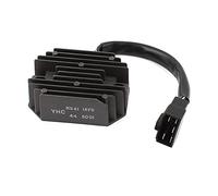 sourcing map Gris Motocicleta Rectificador Regulador de Voltage 5 Pernos 14F0 RS41