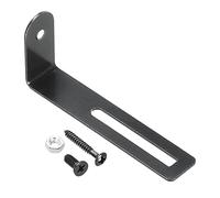 sourcing map Guitarra Golpeador Montaje Soporte Protección Placa Soporte Metal Negro para Eléctrica Guitarra con Tornillos