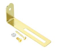 sourcing map Guitarra Golpeador Montaje Soporte Protección Placa Soporte Metal Oro para Eléctrica Guitarra con Tornillos