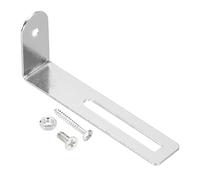 sourcing map Guitarra Golpeador Montaje Soporte Protección Placa Soporte Metal Plata para Eléctrica Guitarra con Tornillos