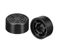 sourcing map Guitarra Pie Interruptor Superior Cubierta Efecto Pedal Negro Tapa para Eléctrica Guitarra, Paquete de 10