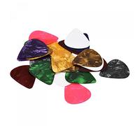 sourcing map Guitarra Púas Guitarra Accesorios 0,46mm Grosor Multicolor para Acústica Guitarra, Eléctrica Guitarra, Bajo Guitarra Paquete de 100