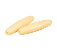 sourcing map Guitarra Sencillo Trémolo Brazo Barra Punta Tapa 5mm Diámetro ABS Amarillo Tapa para Eléctricas Guitarras Brazo Manivela Mangos, Paquete de 2