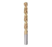sourcing map Helicoidal Barrena 12,2mm Titanio Revestido (HSS-E) M42 Alta Velocidad Acero 8% Cobalto Recto Vástago para Inoxidable Acero Aluminio Aleación Metal
