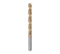 sourcing map Helicoidal Barrena 8,1mm Titanio Revestido (HSS-E) M42 Alta Velocidad Acero 8% Cobalto Recto Vástago para Inoxidable Acero Aluminio Aleación Metal