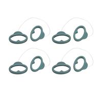 sourcing map Herramienta de alambre de cerámica, 4 piezas de 11.4 pulgadas, cortador de alambre de arcilla estándar con mango de plástico para rueda de cerámica, artista, corte de arcilla