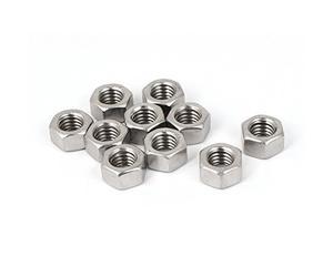 sourcing map Hexagonales Tuercas, 3/8-16 UNC 304 Inoxidable Acero Rosca Hexágono Tuerca 10uds